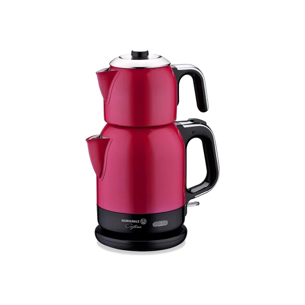 چای ساز اتوماتیک برقی 1600 وات 0.9+1.7 لیتر گلبهی چایتیما کرکماز 331-11 | لوازم خانگی ایران