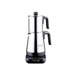 چای ساز اتوماتیک برقی 1600 وات 0.9+1.3 لیتر استیل براق مدرنا کرکماز 850-02 | لوازم خانگی ایران