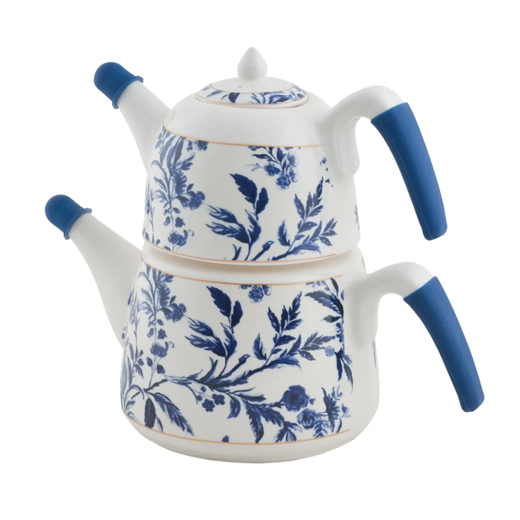 کتری و قوری 1.0 + 2.0 لیتر چینی بیرمینگام ریوالد 6724112-1134 | لوازم خانگی ایران