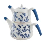 کتری و قوری 1.0 + 2.0 لیتر چینی بیرمینگام ریوالد 6724112-1134 | لوازم خانگی ایران