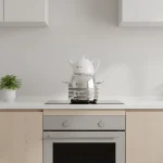 سماور روگازی 1.0 + 4.8 لیتر استیل براق لیورپول ریوالد 6818125-1022