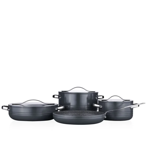 سرویس قابلمه 7 پارچه گرانیت نوک مدادی لینیا پلاس کرکماز 2620-2 | لوازم خانگی ایران