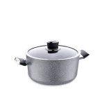 قابلمه نچسب 20*10.5 سانتی متر 3.0 لیتر طوسی پالما کرکماز 3902 | لوازم خانگی ایران