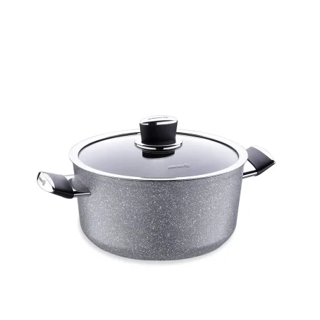 قابلمه نچسب 24*12.5 سانتی متر 5.0 لیتر طوسی پالما کرکماز 3903 | لوازم خانگی ایران