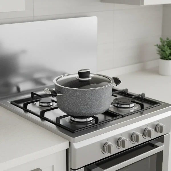 قابلمه نچسب 18*9 سانتی متر 2.0 لیتر طوسی پالما کرکماز 3901 | لوازم خانگی ایران