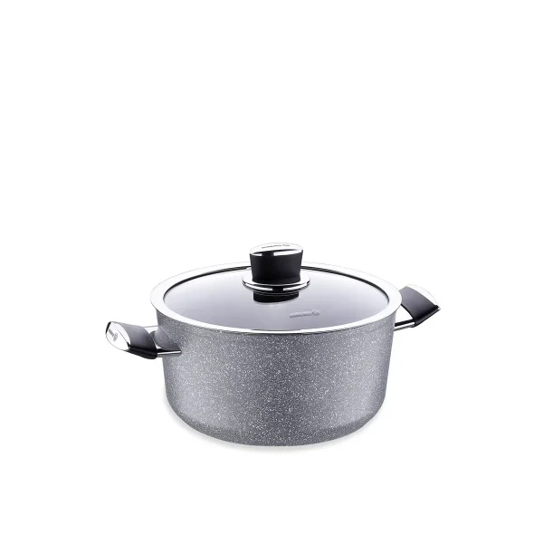 قابلمه نچسب 18*9 سانتی متر 2.0 لیتر طوسی پالما کرکماز 3901 | لوازم خانگی ایران