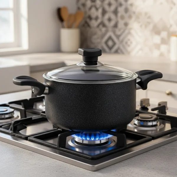 riwald-manchester-6503116-0411-iranhomeappliances-2 قابلمه نچسب 16*8.5 سانتی متر 1.5 لیتر مشکی منچستر ریوالد 6503116-0411 | لوازم خانگی ایران