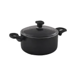 قابلمه نچسب 26*12.5 سانتی متر 6.1 لیتر مشکی منچستر ریوالد 6503126-0411 | لوازم خانگی ایران