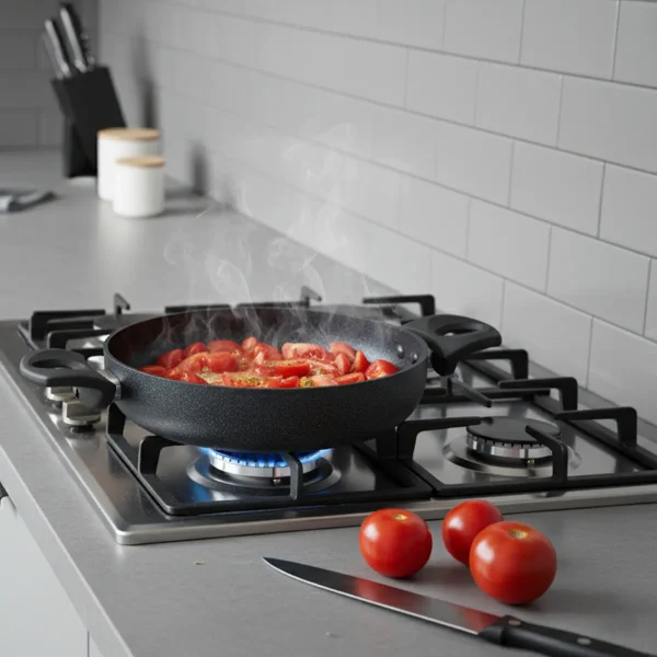 riwald-manchester-6504128-0411-iranhomeappliances-2 قابلمه کوتاه نچسب 28*7 سانتی متر 3.6 لیتر مشکی منچستر ریوالد 6504128-0411 | لوازم خانگی ایران