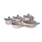 سرویس قابلمه 9 پارچه گرانیت کرم پریستون ریوالد 6501109-0315 | لوازم خانگی ایران