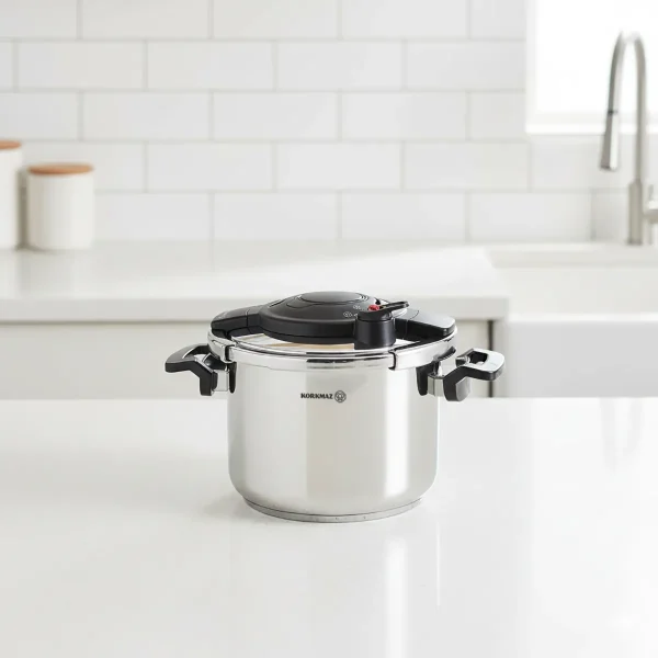 زودپز 5.0 لیتر استیل براق آلیسا کرکماز 173 | لوازم خانگی ایران