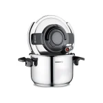 زودپز 5.0 لیتر استیل براق آلیسا کرکماز 173 | لوازم خانگی ایران