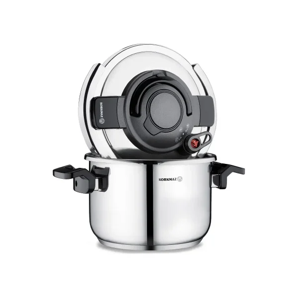 زودپز 5.0 لیتر استیل براق آلیسا کرکماز 173 | لوازم خانگی ایران