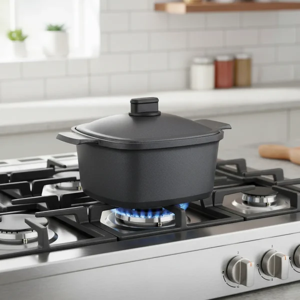 قابلمه نچسب 20*10.5 سانتی متر 2.9 لیتر مشکی کاسترا کرکماز 2581 | لوازم خانگی ایران