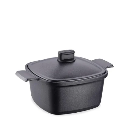 قابلمه نچسب 28*12.5 سانتی متر 6.9 لیتر مشکی کاسترا کرکماز 2583 | لوازم خانگی ایران