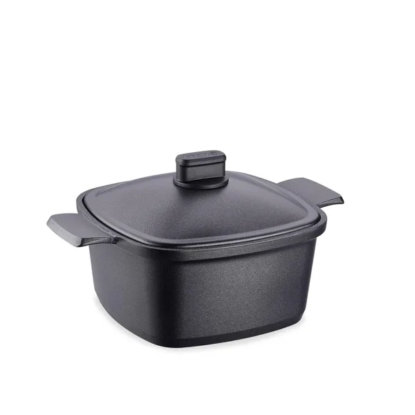 قابلمه نچسب 28*12.5 سانتی متر 6.9 لیتر مشکی کاسترا کرکماز 2583 | لوازم خانگی ایران