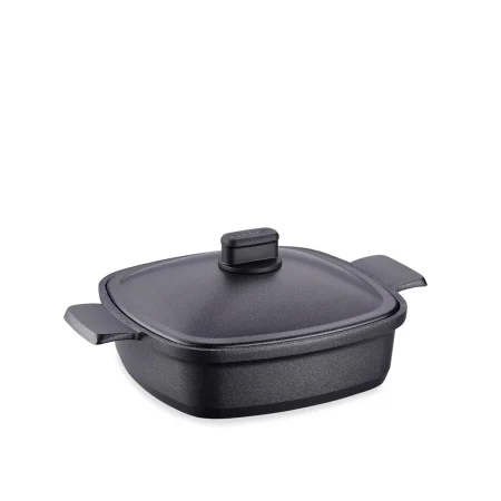 قابلمه کوتاه نچسب 26*7 سانتی متر 3.3 لیتر مشکی کاسترا کرکماز 2584 | لوازم خانگی ایران