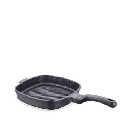 تابه گریل مربع 26*26 سانتی متر 2.3 لیتر مشکی کاسترا کرکماز 2585 | لوازم خانگی ایران