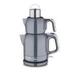 چای ساز اتوماتیک برقی 1600 وات 0.9 + 1.7 لیتر نوک مدادی چایتیما کرکماز 331-12 | لوازم خانگی ایران