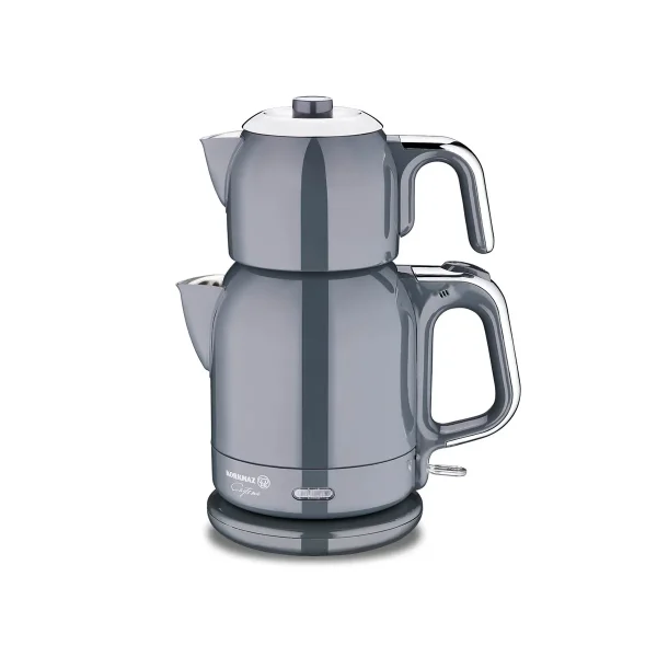 چای ساز اتوماتیک برقی 1600 وات 0.9 + 1.7 لیتر نوک مدادی چایتیما کرکماز 331-12 | لوازم خانگی ایران