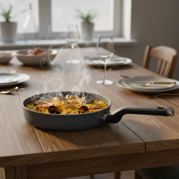 تابه نچسب 28*5.5 سانتی متر 3.0 لیتر طوسی پالما کرکماز 3911 | لوازم خانگی ایران