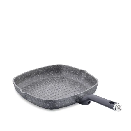 تابه گریل مربع 28*28 سانتی متر 3.0 لیتر طوسی پالما کرکماز 3916 | لوازم خانگی ایران