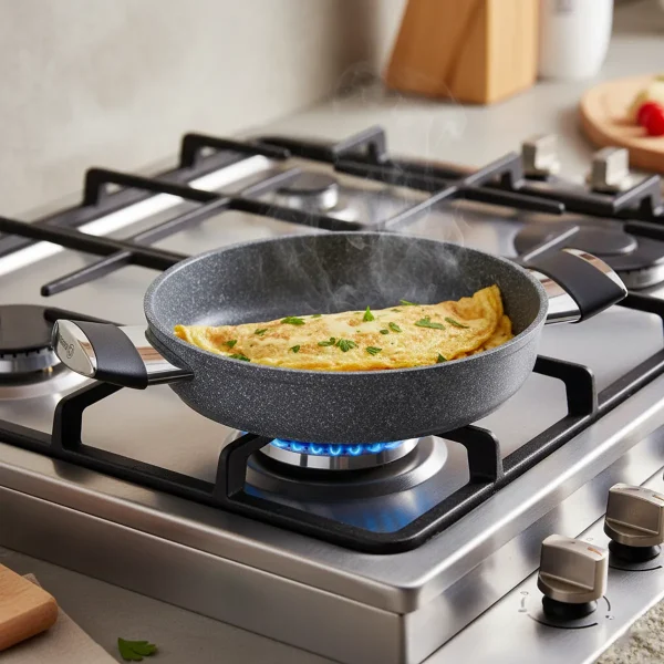 املت پز نچسب 20 سانتی متر طوسی پالما کرکماز 3918 | لوازم خانگی ایران