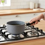 روغن داغ کن نچسب 20*10.5 سانتی متر 3.0 لیتر طوسی پالما کرکماز 3920 | لوازم خانگی ایران