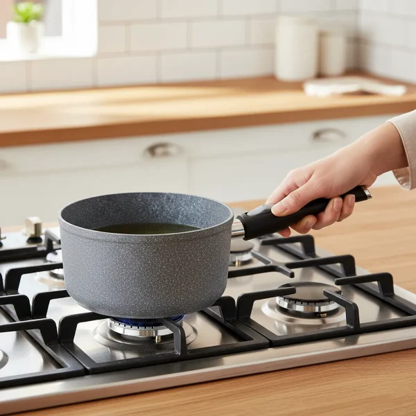 روغن داغ کن نچسب 20*10.5 سانتی متر 3.0 لیتر طوسی پالما کرکماز 3920 | لوازم خانگی ایران