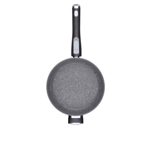 تابه نچسب 28*7.5 سانتی متر 4.0 لیتر طوسی پالما کرکماز 3923 - تصویر 3