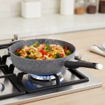 تابه نچسب 30*6 سانتی متر 4.0 لیتر طوسی پالما کرکماز 3927 | لوازم خانگی ایران