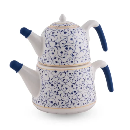 کتری و قوری 1.0 + 2.0 لیتر چینی بیرمینگام ریوالد 6724112-1133 | لوازم خانگی ایران