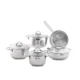 سرویس قابلمه 9 پارچه استیل براق لیورپول ریوالد 6801209-1021 | لوازم خانگی ایران