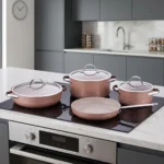 سرویس قابلمه 7 پارچه گرانیت موکایی لینیا کرکماز 2619-6 | لوازم خانگی ایران