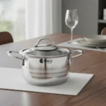 قابلمه 14*8 سانتی متر 1.25 لیتر استیل براق لیورپول ریوالد 6803214-1022 | لوازم خانگی ایران