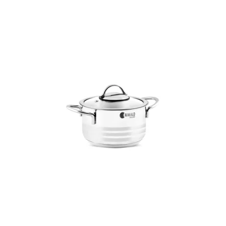 قابلمه 14*8 سانتی متر 1.25 لیتر استیل براق لیورپول ریوالد 6803214-1022 | لوازم خانگی ایران