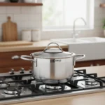 قابلمه 20*11.5 سانتی متر 3.15 لیتر استیل مات لیورپول ریوالد 6803220-1023 | لوازم خانگی ایران