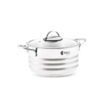 قابلمه 24*12.8 سانتی متر 5.25 لیتر استیل براق لیورپول ریوالد 6803224-1022 | لوازم خانگی ایران