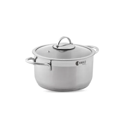 قابلمه 24*12.8 سانتی متر 5.25 لیتر استیل مات لیورپول ریوالد 6803224-1023 | لوازم خانگی ایران