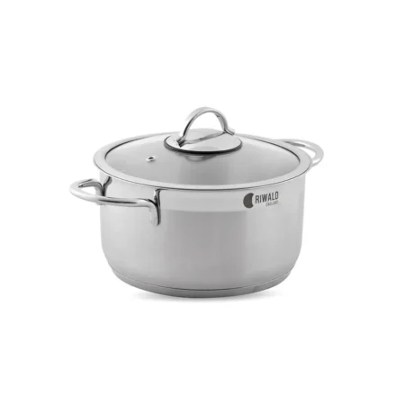 قابلمه 26*13.5 سانتی متر 6.3 لیتر استیل مات لیورپول ریوالد 6803226-1023 | لوازم خانگی ایران