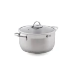 قابلمه 28*14 سانتی متر 7.5 لیتر استیل مات لیورپول ریوالد 6803228-1023 | لوازم خانگی ایران