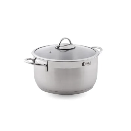 قابلمه 28*14 سانتی متر 7.5 لیتر استیل مات لیورپول ریوالد 6803228-1023 | لوازم خانگی ایران