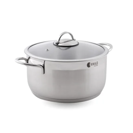 قابلمه 32*18 سانتی متر 11.1 لیتر استیل مات لیورپول ریوالد 6803232-1023 | لوازم خانگی ایران