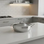 قابلمه کوتاه 24*7.8 سانتی متر 2.75 لیتر استیل مات لیورپول ریوالد 6804224-1023 | لوازم خانگی ایران