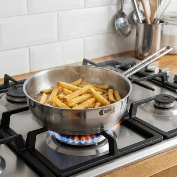 تابه 24*7.8 سانتی متر 2.75 لیتر استیل مات لیورپول ریوالد 6805024-1023 | لوازم خانگی ایران