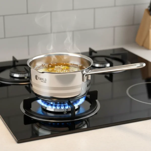 روغن داغ کن 14*7.5 سانتی متر 1.1 لیتر استیل براق لیورپول ریوالد 6810014-1022 | لوازم خانگی ایران