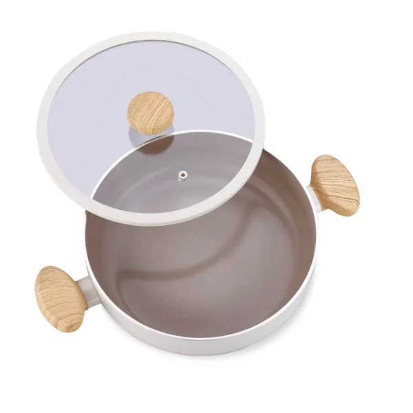 سرویس قابلمه 7 پارچه سرامیک وانیلی میا کرکماز 3851-1 | لوازم خانگی ایران