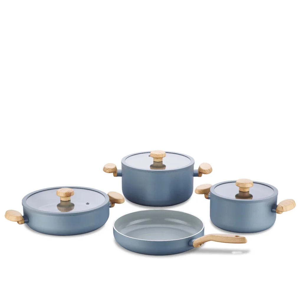 سرویس قابلمه 7 پارچه سرامیک نعنایی میا کرکماز 3851 | لوازم خانگی ایران