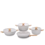 سرویس قابلمه 7 پارچه سرامیک وانیلی سراویتا کرکماز 2793 | لوازم خانگی ایران