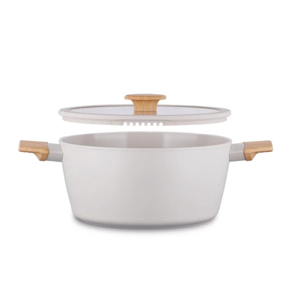 سرویس قابلمه 7 پارچه سرامیک وانیلی سراویتا کرکماز 2793 | لوازم خانگی ایران